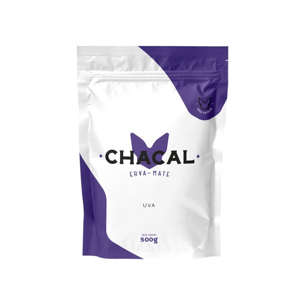 ERVA MATE PARA TERERÊ CHACAL 500G UVA