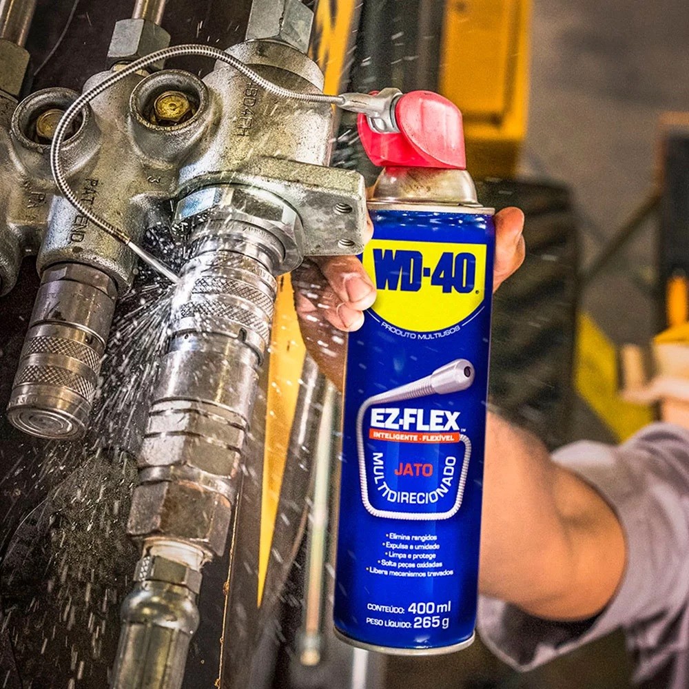 Wd-40 Aerossol 400ml Ez-flex Bico Multidirecionável