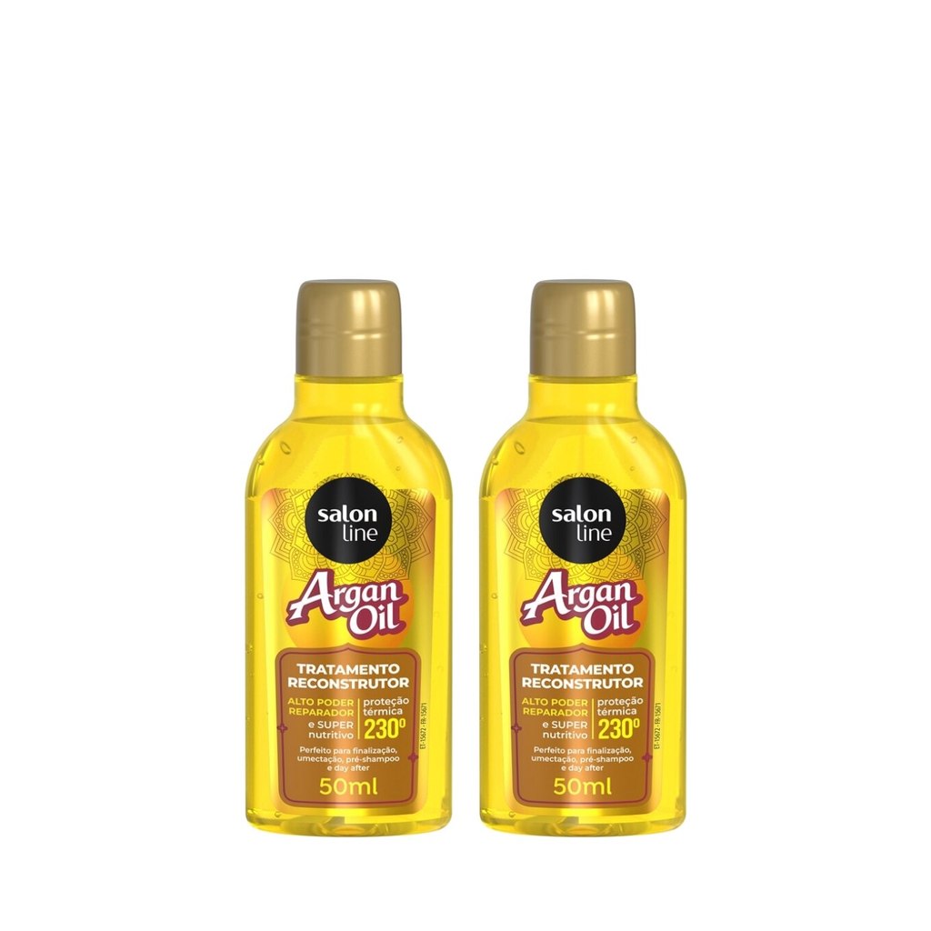 Kit 2 Óleos de Tratamento Cachos dos Sonhos Multy Óleo Argan