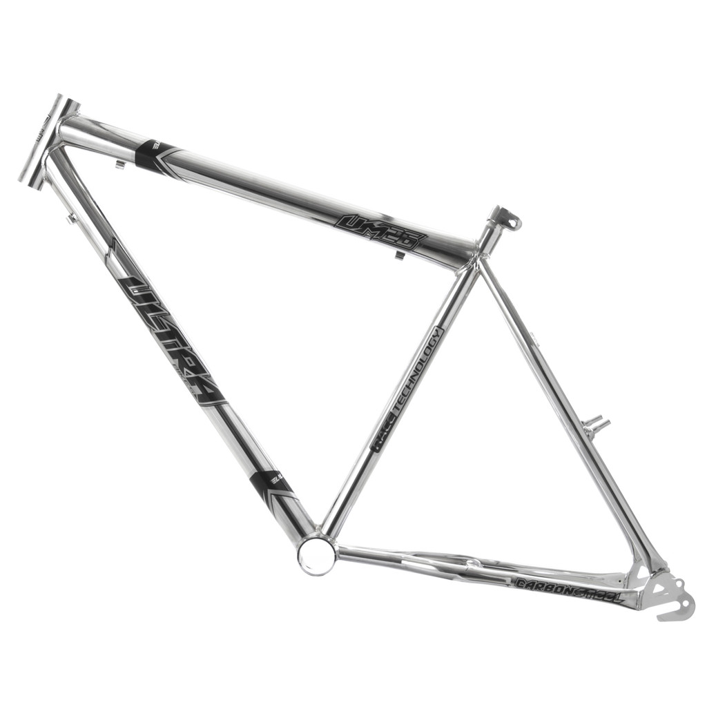 Quadro Aro 26 Ultra Bikes Em Aço Carbono Com Garfo Masculino Line Aro 26 Aço Carbono Freios V-Brake