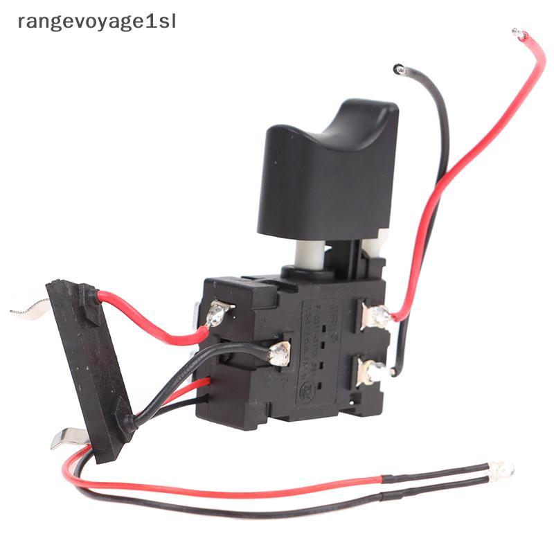 [rge] Furadeira Elétrica À Prova De Poeira , Controle De Velocidade , Botão De Pressão , Interruptor De Gatilho DC12V [B