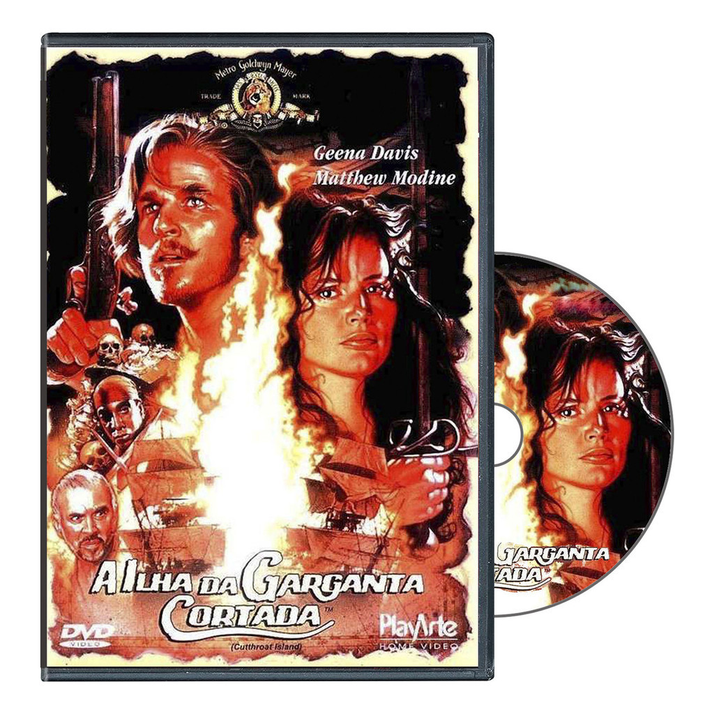 Dvd A Ilha Da Garganta Cortada 1995