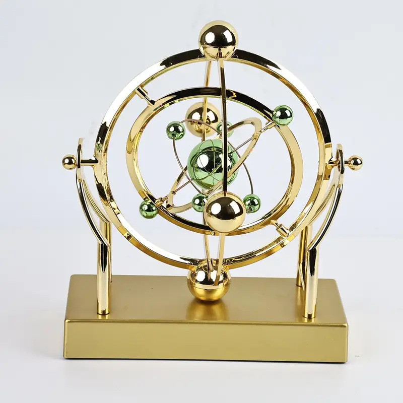 Máquina De Movimento Perpétuo De Pêndulo De Órbita Celestial , Decoração De Mesa De Arte Cinética , Modelo De Astronomia