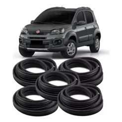 Kit 4 Borrachas Porta E Porta Malas Uno Vivace Way