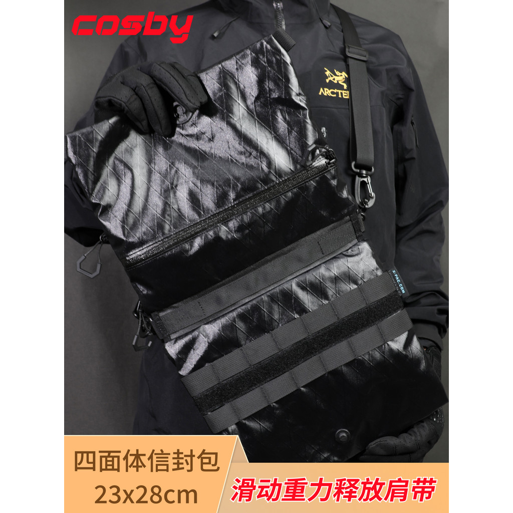 Cosby cosby cosby Bolsa Envelope Funcional Bolsa Dobrável de Quatro Lados molle Bolsa Mensageiro de Ombro