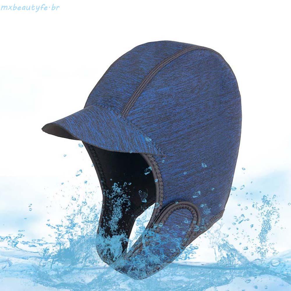 MXBEAUTYFE Chapéu De Mergulho Com Capuz Esportivo Unissex Capacete Roupa De Banho Confortável Surf 2 Mm Piscina