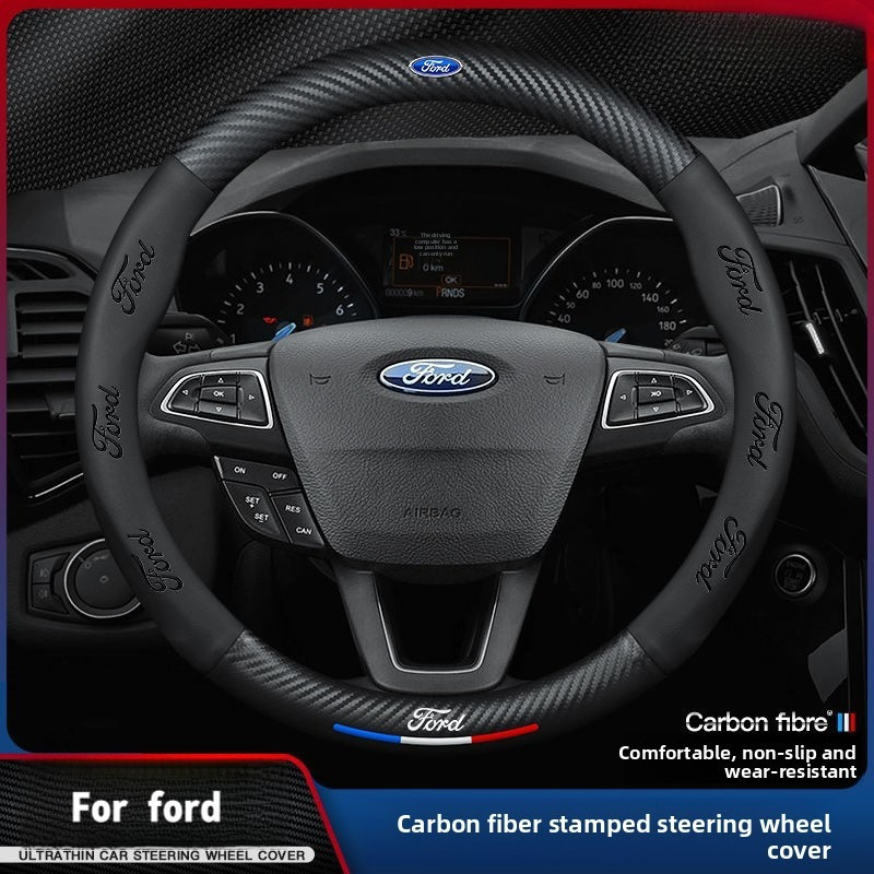 Capa De Volante Ford EcoSport Território Everest Expedição Explorer Ranger Raptor F150 Mustang Gen Acessórios Do Carro