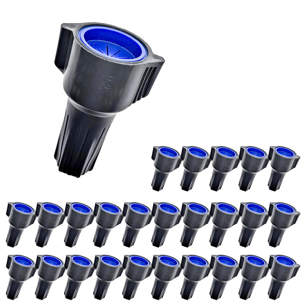 25x Conector Torção Emenda Gel Cabo Até 16mm Prova Dágua IP68 Impermeável