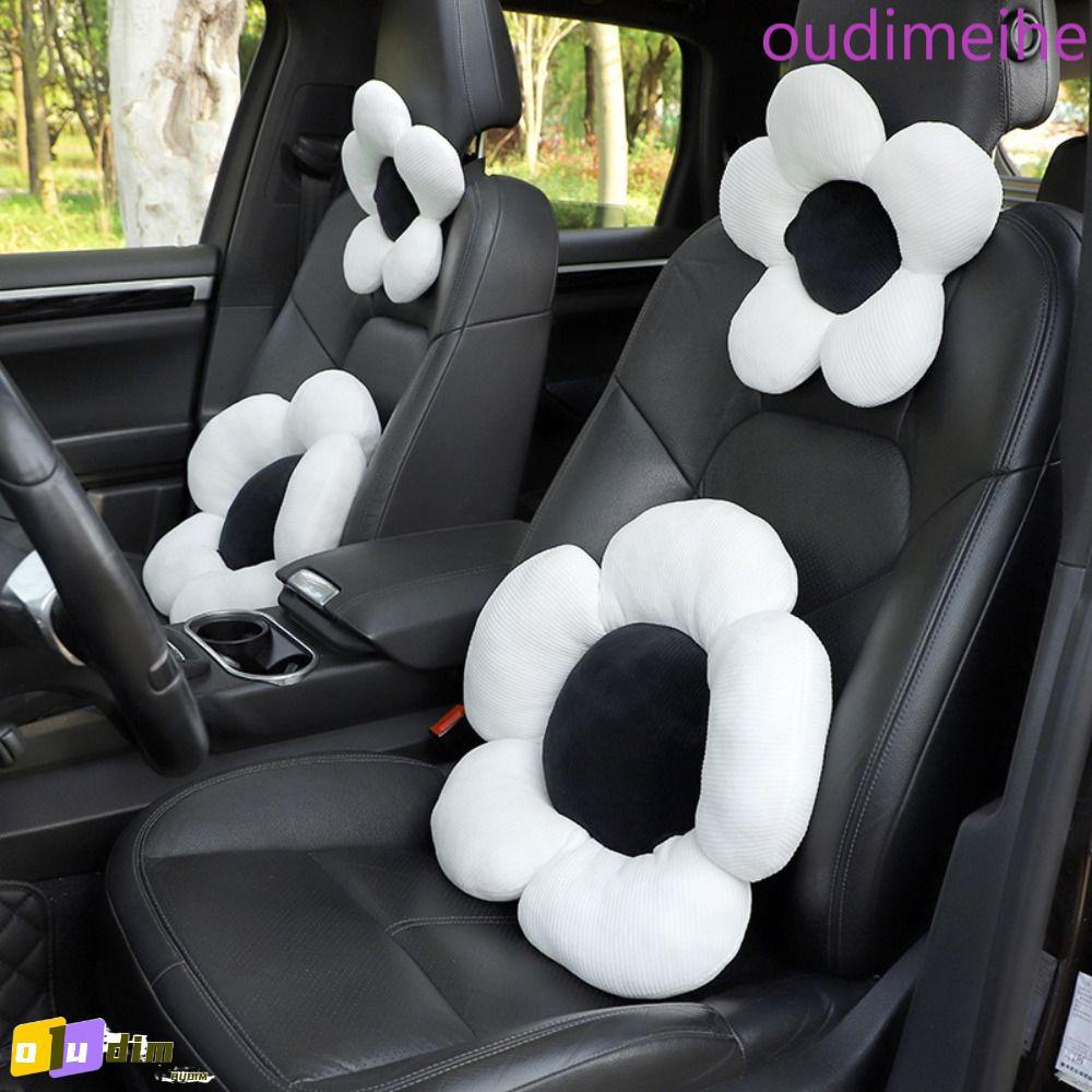 OUDIMEIHE Capa De Assento De Carro Protetor Tapete Automático Travesseiro De Encosto Suporte Lombar Almofada Confortável