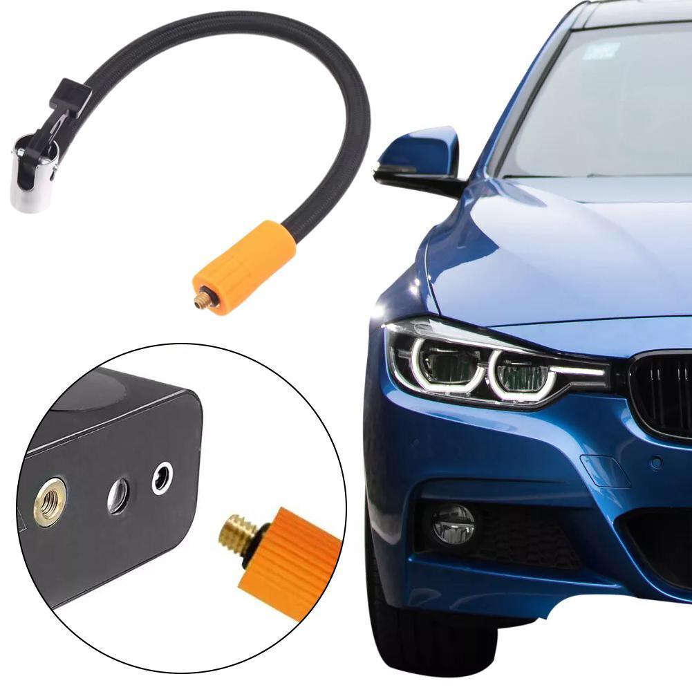 Bomba De Ar Do Carro Inflação Resistente Ao Calor Mangueira M6 Rosca Para Pneu Inflator Saltar Starter Substituição D5z7