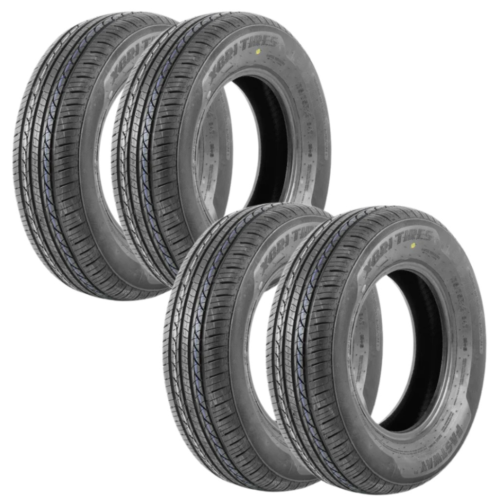 Jogo 4 Pneus 175/75 R13 XBRI Fastway F3 84T Aro 13 Novos