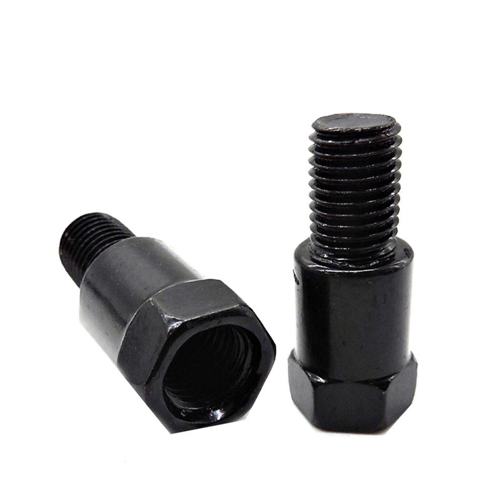 TKEY M10 10mm No Sentido Horário Adaptador De Espelho Da Motocicleta Metal Aumentar Parafuso Retrovisor Rosca Conversão