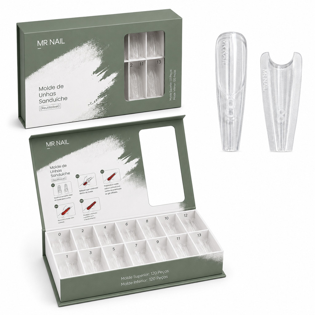 MOLDE SANDUICHE MR NAIL BAILARINA BW075