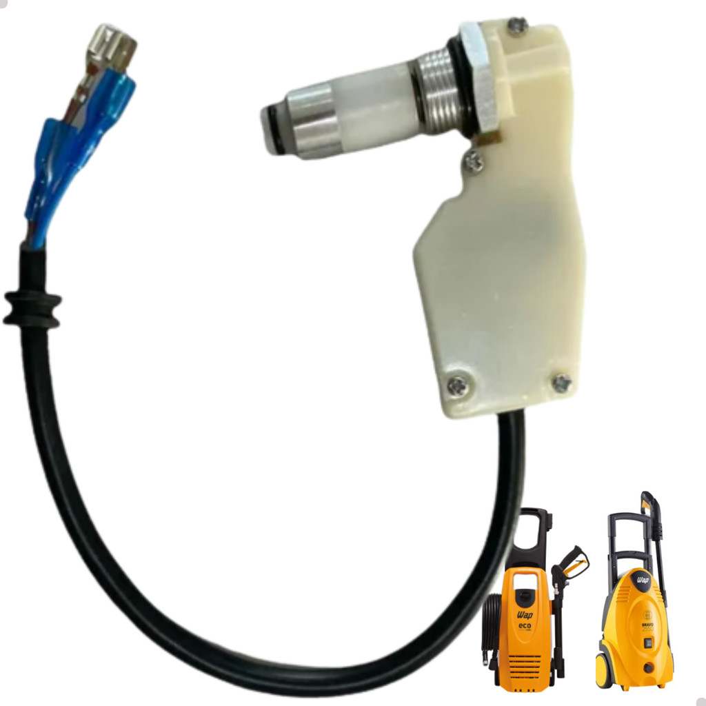 VALVULA BY PASS COM MICRO SWITCH P/ LAVADORA ALTA PRESSÃO WAP BRAVO 2550 ORIGINAL