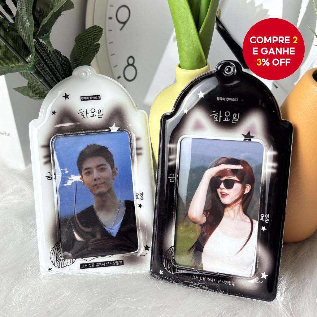Porta-cartões Fotográficos 3 Para Kpop, Capas Protetoras, Chaveiro E Bolsa Pendente, Ideal Como Presente escolar