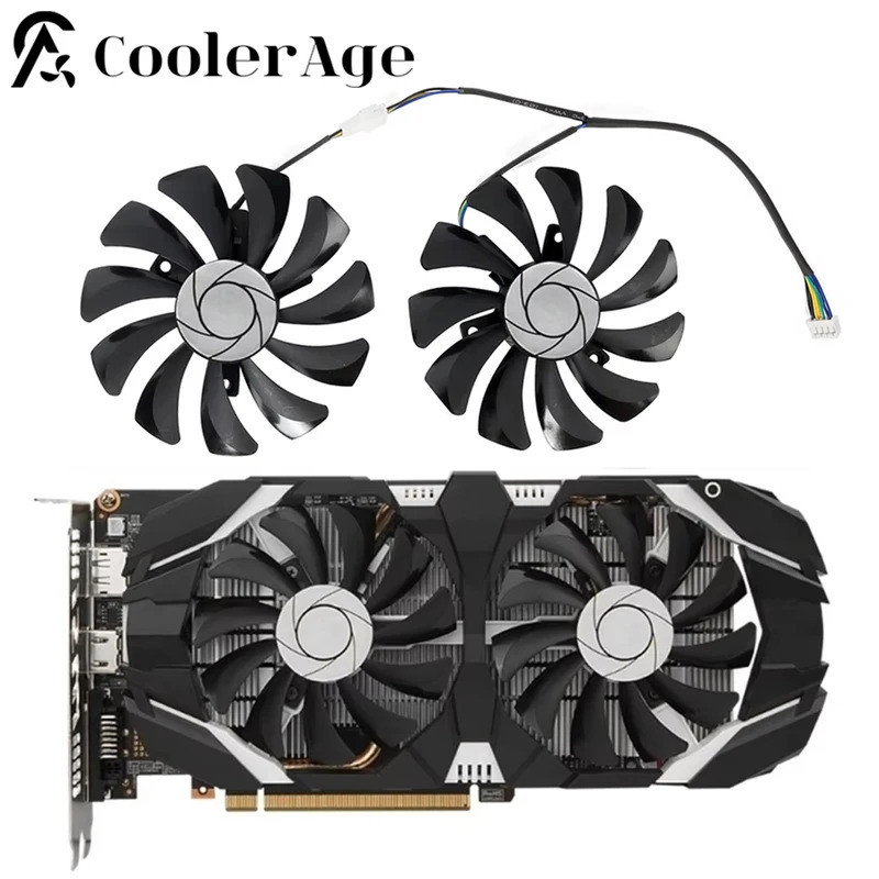 Ventilador De Placa De Vídeo Para MSI GTX 1060 OC 6G 960 P106-100 P106 GTX1060 GTX960 85MM HA9010H12F-Z Refrigeração Da