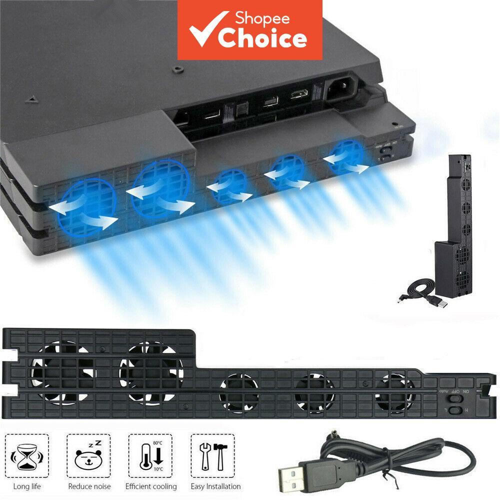 Suporte de Base para PS4 Pro Slim, Suporte de Refrigeração para Ventilador para Sony Playstation 4, Acessórios para