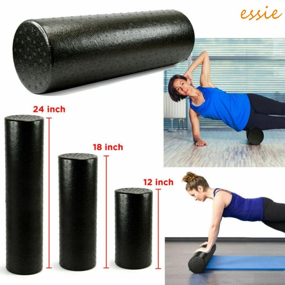 ESSIEBR Rolo De Espuma Academia Treinamento Massagem 4 Tamanhos Body Building Workout Aptidão Equipamento