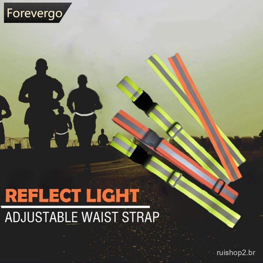 Faixas Reflexivas FOREVERGO Para Corrida , Equipamento De Segurança Noturna De Alta Visibilidade Crianças , Homens , Mul