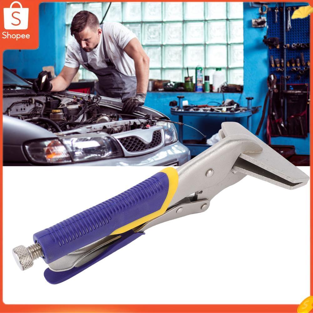 Hap 10 polegadas braçadeira de chapa de metal alicate bico de pato parafuso ajustável de aço carbono para reparo de