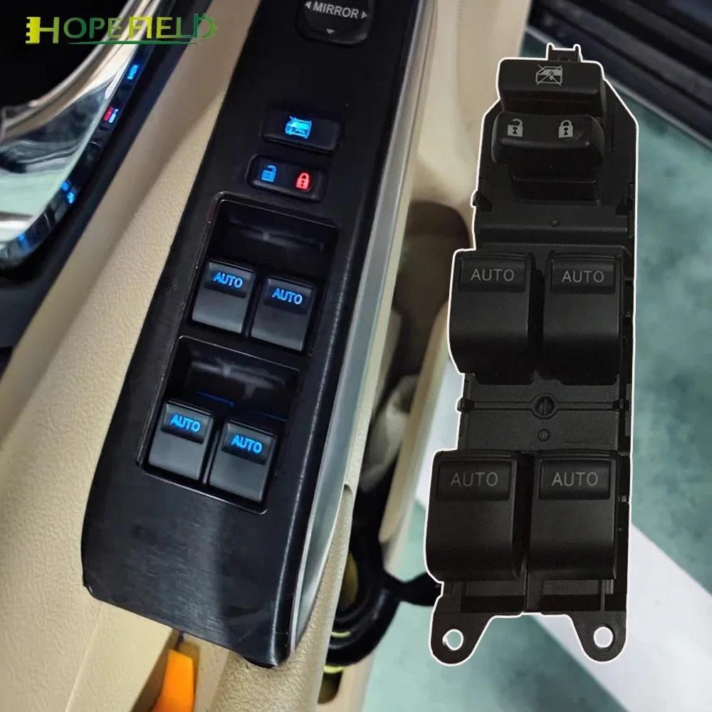 Azul LED Levantador De Janela Elétrica Carro Botão Mais Próximo Vidro Remoto Para Toyota Camry RAV4 Yaris Vios Highlande
