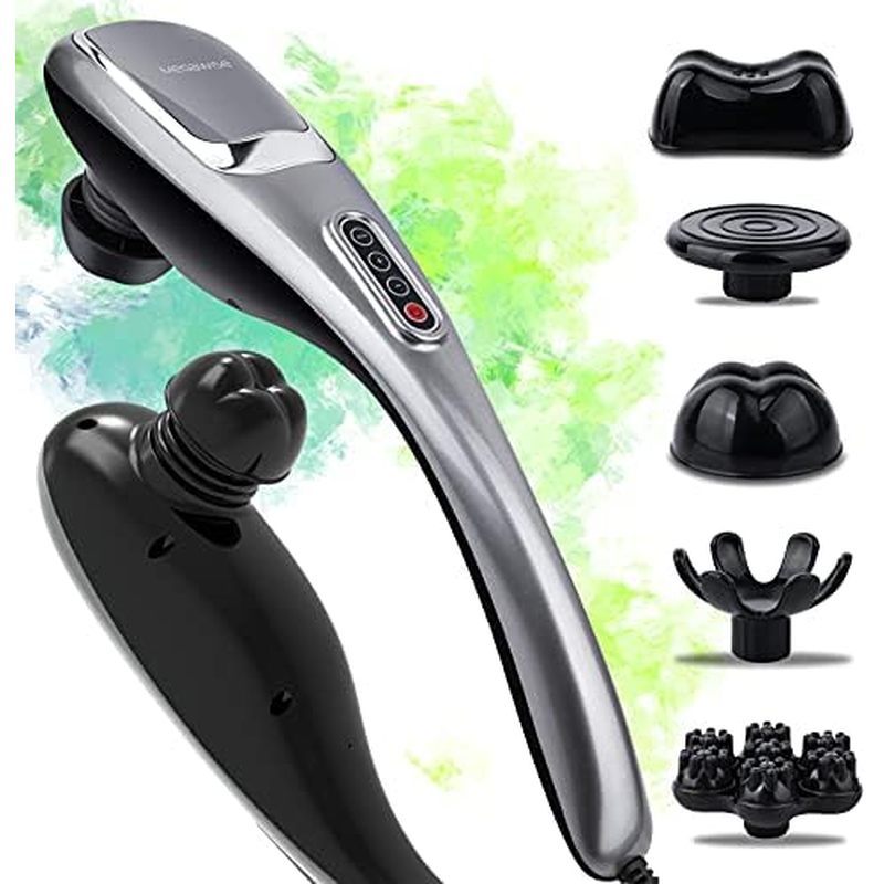 Massageador Portátil De Tecido Profundo Para Costas De Pescoço Elétrico Com Preço De 5 Nós De Pernas E Cintura De Ombro