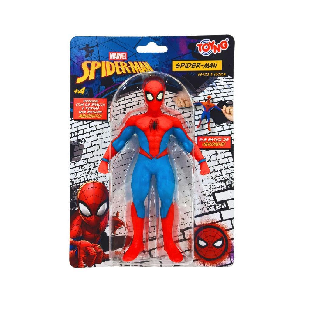 Boneco Homem Aranha Que Estica Marvel Toyng Spider Man 16cm Original