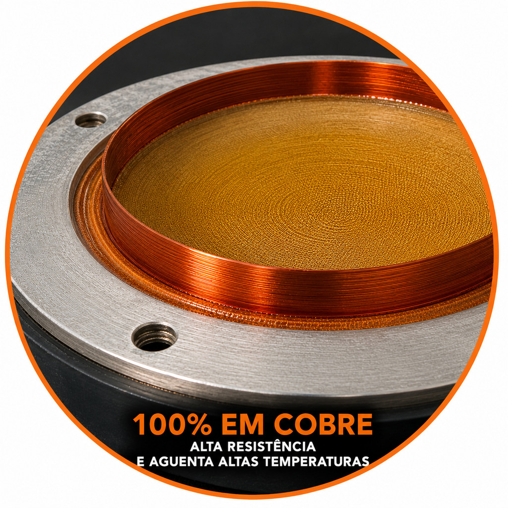 Reparo Driver Jarrão Corneta D300 D305 75w 8 Ohms Reforçado — imagem 2 de 2