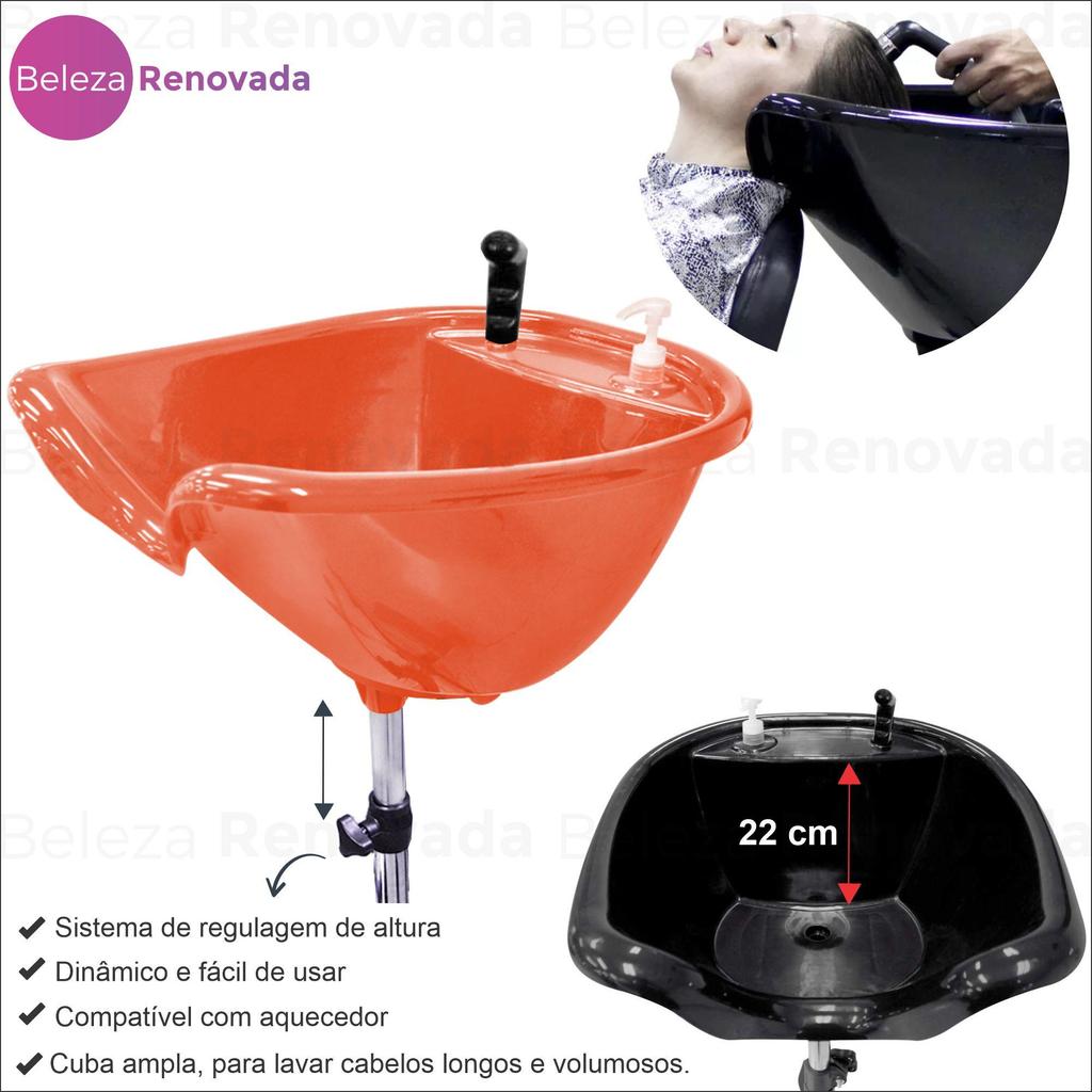 Lavatório Portátil Santa Clara Altura 91cm + Ducha — imagem 2 de 2