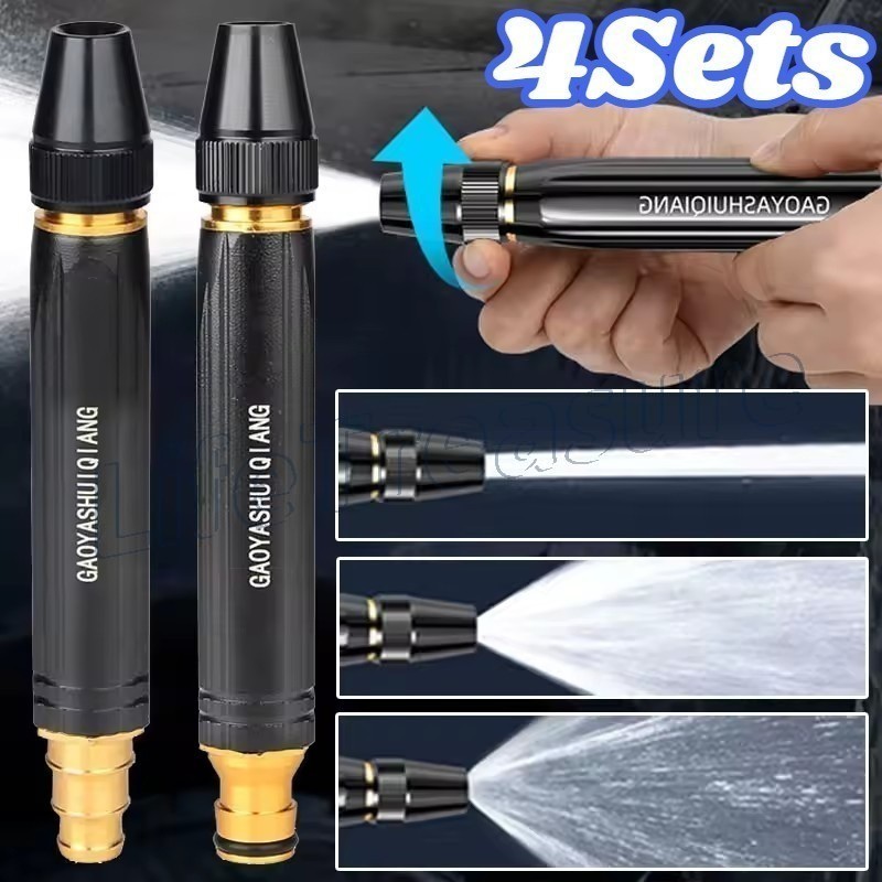 4/1 Conjunto De Bicos De Pistola De Água Para Lavagem De Carros De Alta Pressão-Peças De Automática-Portátil , Multiuso-