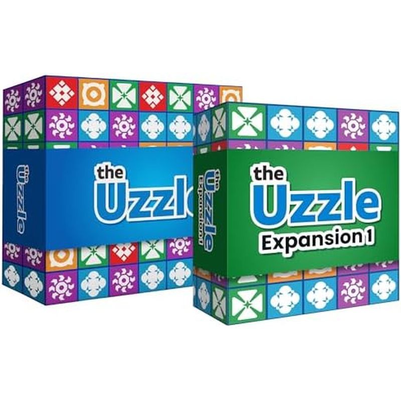 The Uzzle 3.0 Board Game, Family Board Games for Children &amp; Adults, Block Puzzle Games for Ages 4+