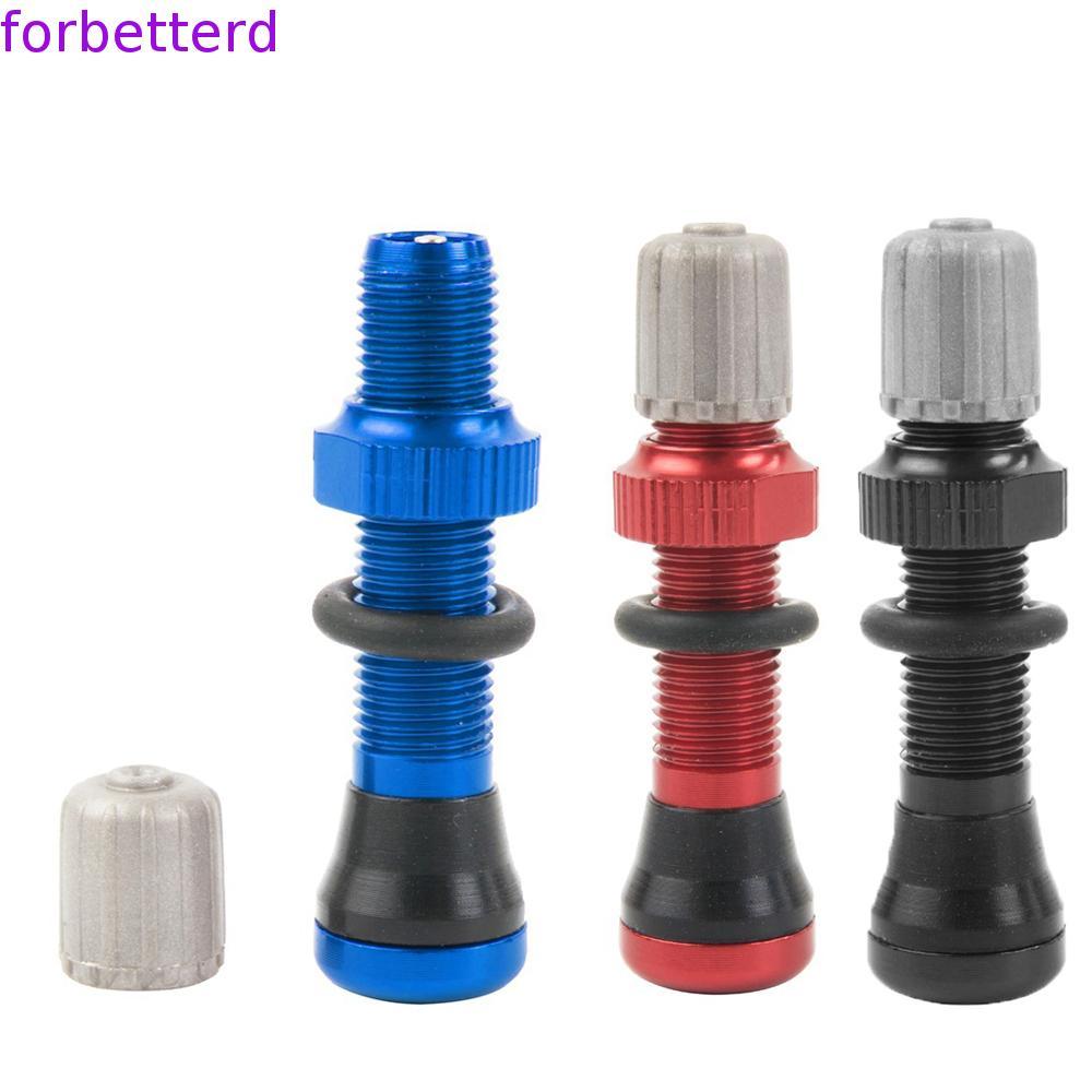 FORBETTERD Válvulas De Bicicleta Aro Roda 40mm Mountain Bike Selante Liga Alumínio Acessórios Da Bocal Vácuo