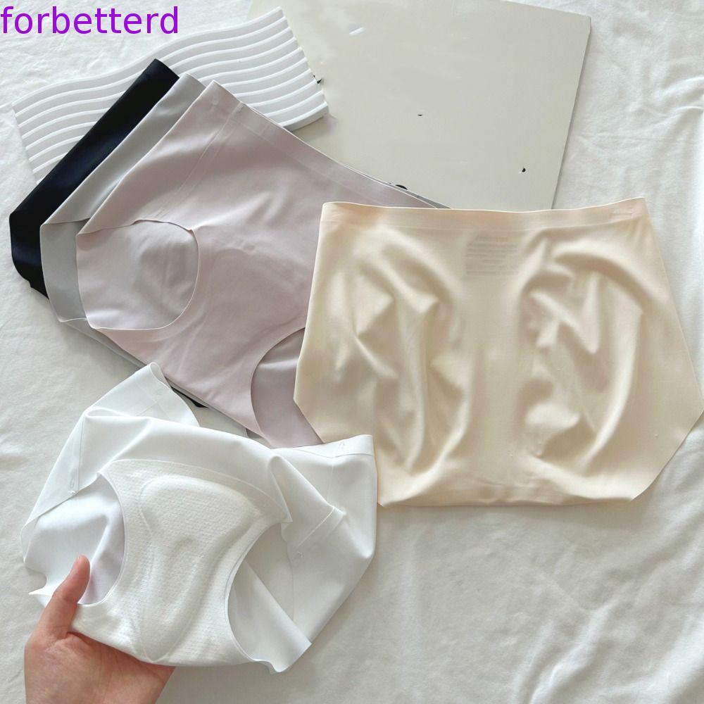 Roupa Íntima Invisível FORBETTERD Fitness , Cuecas Anti-Constrangimento De Seda Gelada Sem Costura