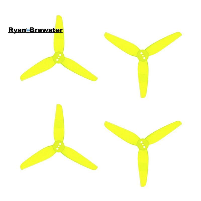 [Preferência R] T3X1.8X3-1.5MM Hélice De 3 Lâminas Para PC Avião RC Polegadas FPV Drone Acessório DIY
