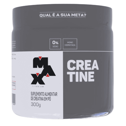 Creatina Monohidratada 300GR · Max Titanium