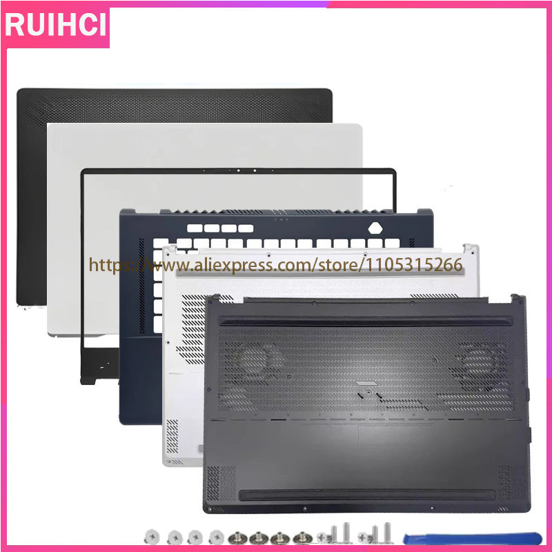 Novo Para Asus ROG G15 GA503 GA503Q GA503QR GA503QS 2022 Portátil LCD Capa Traseira/Quadro Frontal/Almofada De Palma/Inf