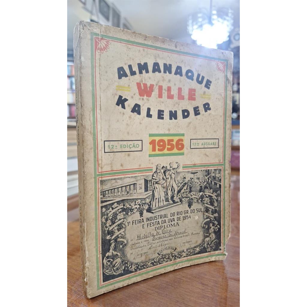 Almanaque Wille Kalender - Para Indústria, Comércio e Agricultura autor Do editor