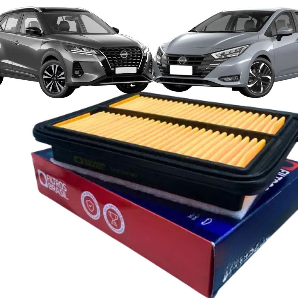 Filtro Ar Nissan Kicks / Versa 1.6 16v (Filtros Brasil EAFB230)