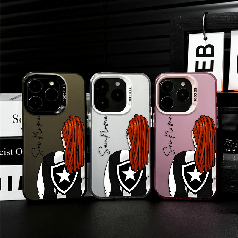 Capinha personalizados Botafogo futebol clube Para iPhone 11 normal 16 15 17 14 11 12 13 pro max 15 Plus 14 PRO Capa