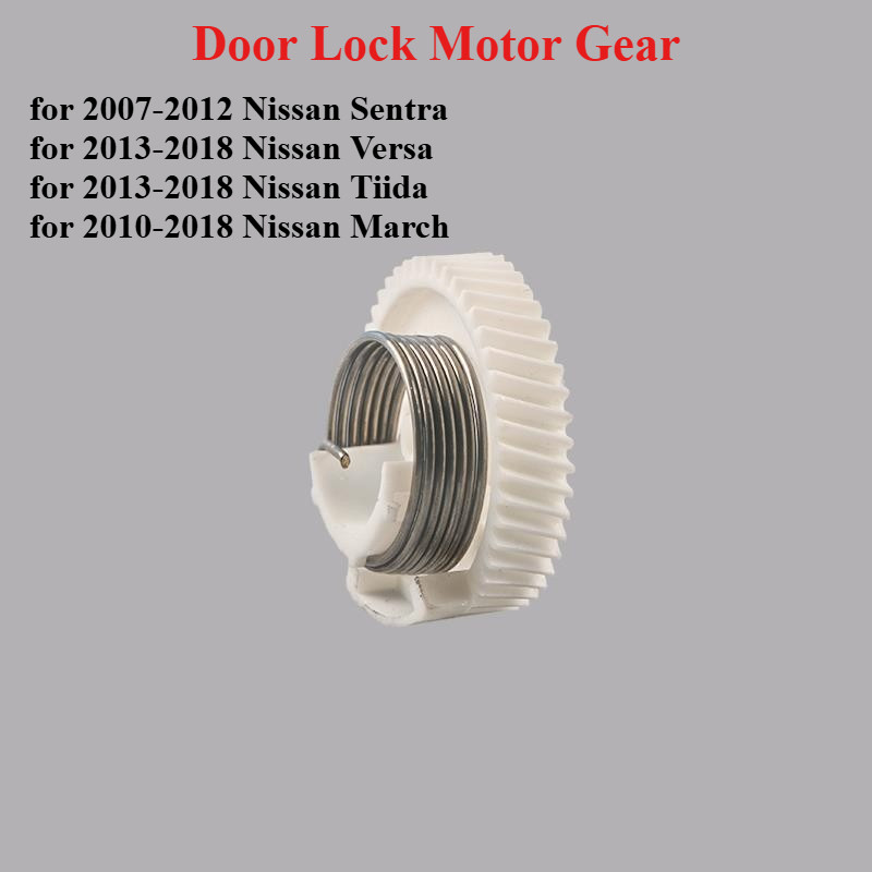 Engrenagem Do Motor Da Fechadura Porta Para Nissan Sentra Versa Tiida Março Trava Tampa Atuador Reparação