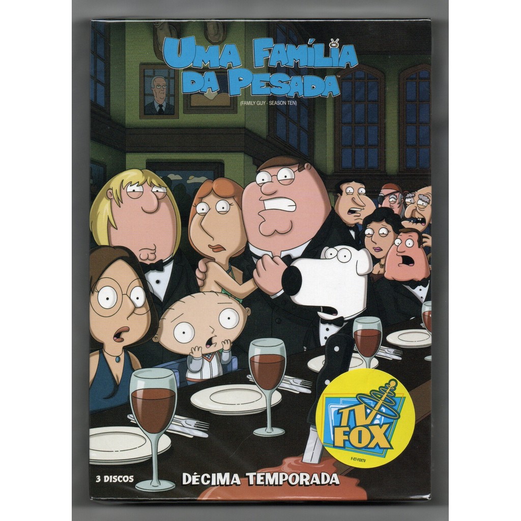 Uma Família Da Pesada DVD Triplo 10ª Temporada