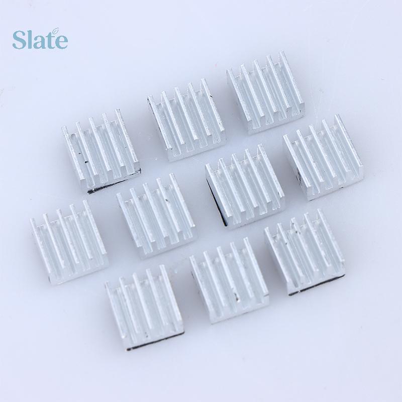 Slate 10 Peças A4988 Driver De Passo Dissipador De Calor De Alumínio Radiador De Refrigeração De Impressora 3D A4988 Ded