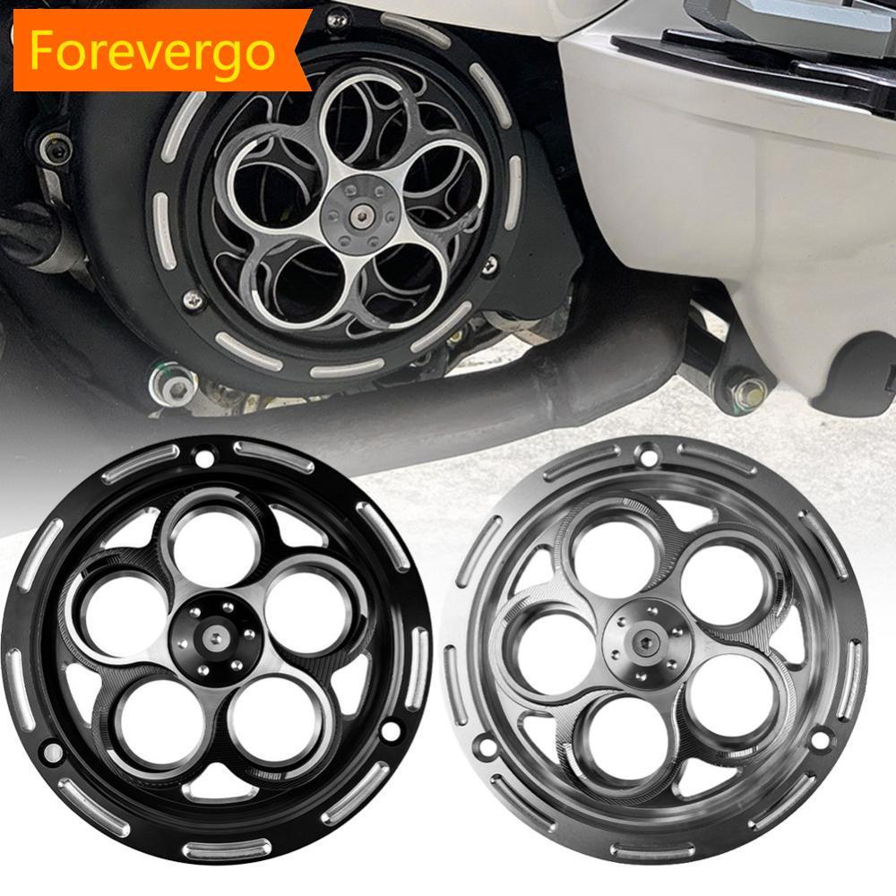Capa De Ventilador Giratório De Alumínio Para Motocicleta forevergo CNC VESPA Primavera Sprint 150 Cobertura De Resfriam