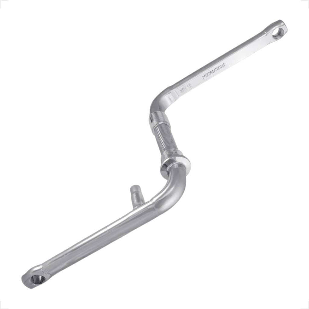 Pedivela Bicicleta Monobloco Com Pino 115mm Cromado Aro 16 Bike Infantil Resistente Para Pedal Metal Ciclo