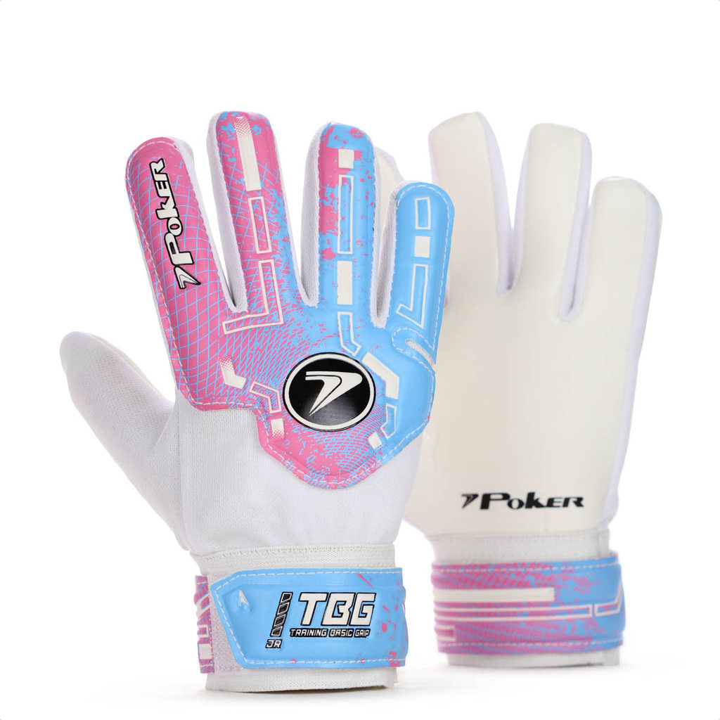 Luva de Goleiro Poker Campo Training Basic Grip Jr Infantil