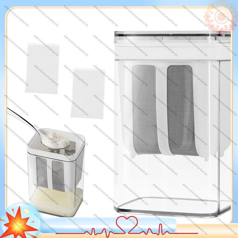 [Em Vendas E] Coador De Iogurte Grego 1100ml Máquina Múltipla Para Grosso , Leite De Soja , Kefir , Frutas , Sopa , Suco