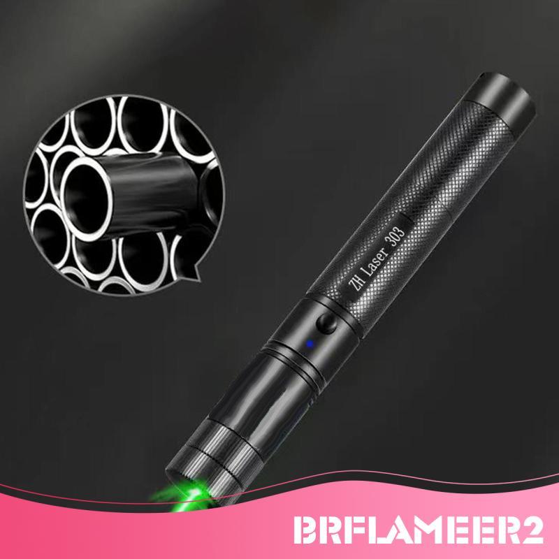 [Brflameer2] Portátil USB Verde Laser Bateria Incorporada Ajustável Focus 303 Caneta