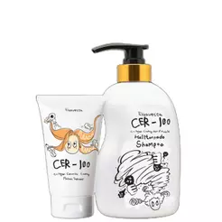 Kit Elizavecca CER-100 Collagen Hair A+ Muscle Tornado + Ceramide Coating Protein Duo (2 Produtos)