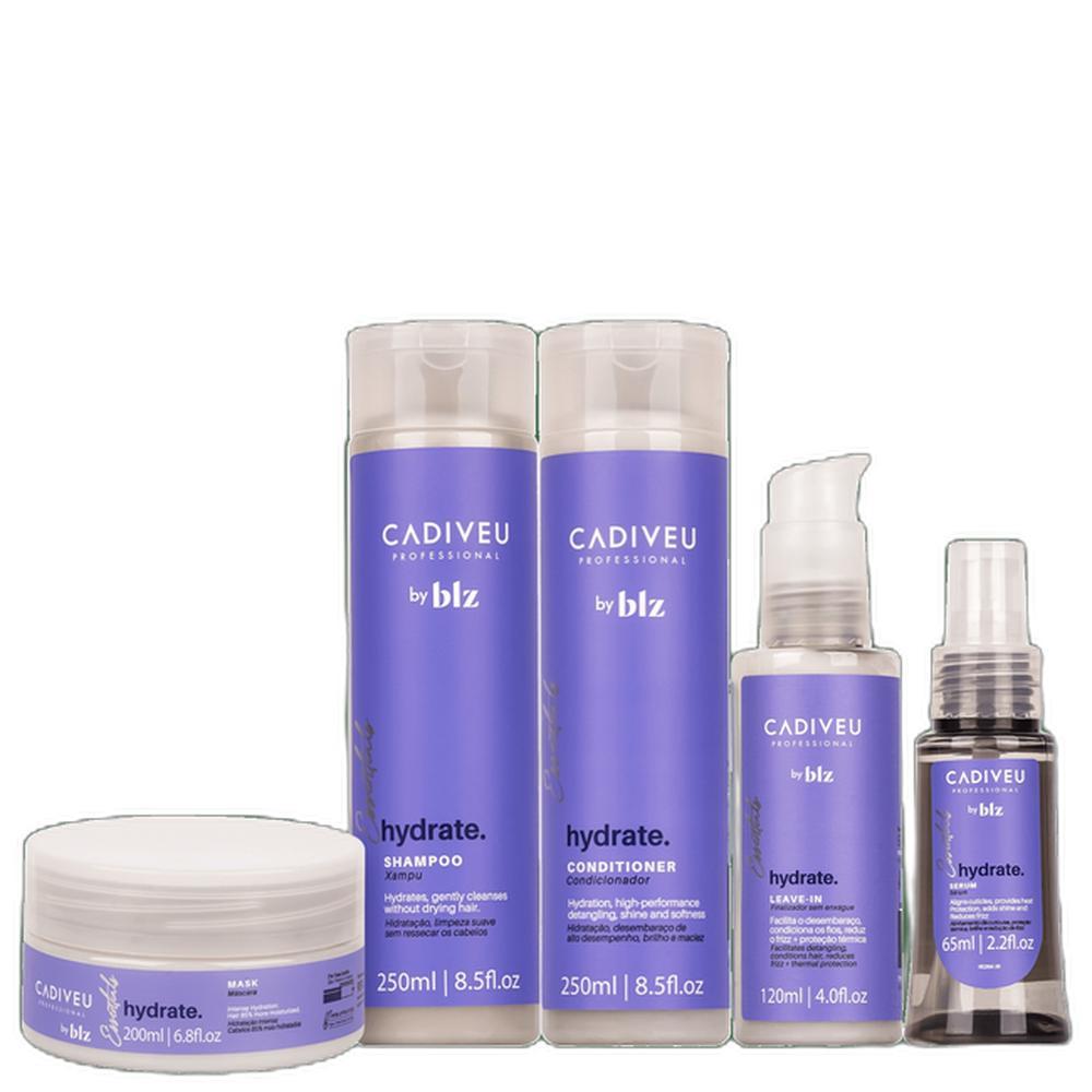Kit Cadiveu Professional Essentials Hydrate by BLZ Completo (5 Produtos)