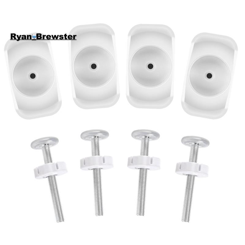 [Preferência R] Adaptador De Portão 4 Peças , Haste De Eixo Com Rosca De Pressão , De Reposição , Kit De Parafusos Monta